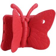 Zore Apple iPad 10.2 2021 9. Nesil Uyumlu Kırmızı Butterfly Standlı Tablet Kılıf