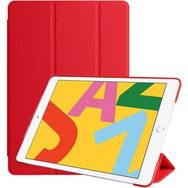 Zore Apple iPad 10.2 2021 9. Nesil Uyumlu Kırmızı Smart Cover Standlı 1-1 Kılıf