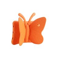 Zore Apple iPad 10.2 2021 9. Nesil Uyumlu Turuncu Butterfly Standlı Tablet Kılıf