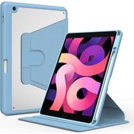 Zore Apple iPad 10.2 8. Nesil Nayn Dönebilen Standlı Şık Tasarım - Açık Mavi Kılıf
