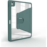 Zore Apple iPad 10.9 2022 10. Nesil Uyumlu Koyu Yeşil Nayn Dönebilen Standlı Kılıf