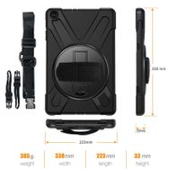 Zore Apple iPad 2-3-4 Defender Tablet Silikon Kılıf