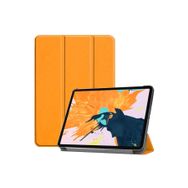 Zore Apple iPad Air 10.9 2020 4. Nesil Uyumlu Turuncu Smart Cover Standlı 1-1 Kılıf