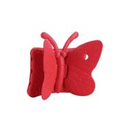 Zore Apple iPad Mini 1 Uyumlu Kırmızı Butterfly Standlı Tablet Kılıf