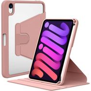 Zore Apple iPad Mini 2021 6. Nesil Nayn Dönebilen Standlı - Pembe Kılıf