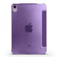 Zore Apple iPad Mini 2021 6. Nesil Smart Cover Standlı 1-1 - Mor Kılıf