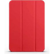 Zore Apple iPad Mini 2021 6. Nesil Uyumlu Kırmızı Smart Cover Standlı 1-1 Kılıf