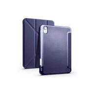 Zore Apple iPad Mini 2021 6. Nesil Uyumlu Lacivert Tri Folding Kalem Bölmeli Standlı Kılıf