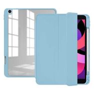 Zore Apple iPad Pro 10.5 7. Nesil Uyumlu Mavi Açık Nort Arkası Şeffaf Standlı Kılıf