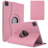 Zore Apple iPad Pro 11 2020 2. Nesil Dönebilen Standlı - Açık Pembe Kılıf