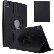 Zore Apple iPad Pro 12.9 2021 5. Nesil Dönebilen Standlı - Koyu Pembe Kılıf