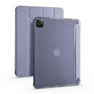 Zore Apple iPad Pro 12.9 2021 5.Nesil Kılıf Tri Folding Kalem Bölmeli Standlı Kılıf