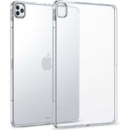 Zore Apple iPad Pro 12.9 Pro 2020 4. Nesil Süper Silikon Kapak - Renksiz Kılıf