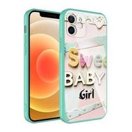 Zore Apple iPhone 11 Kamera Korumalı Desenli Sert Silikon Epoksi Kapak Kılıf