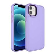 Zore Apple iPhone 11 Metal Çerçeve ve Buton Tasarımlı Sert Botox Kapak Kılıf