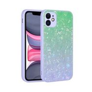 Zore Apple iPhone 11 Renk Geçişli Mermer Desenli Sert Silikon Granit Kapak Kılıf