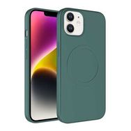 Zore Apple iPhone 12 Magsafe Wireless Şarj Özellikli Pastel Renk Silikon Plas Kapak Kılıf