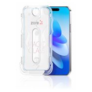 Zore Apple iPhone 12 Pro Kolay Uygulama Aparatlı 5D Magic Glass Cam Siyah Ekran Koruyucu