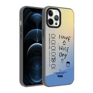 Zore Apple iPhone 12 Pro Max Desenli Dragon Sert Kapak Kılıf