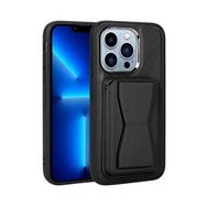 Zore Apple iPhone 12 Pro Max Kartlıklı Standlı ​Pu Deri Memo Kapak Kılıf