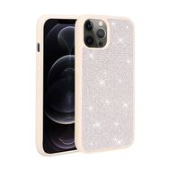 Zore Apple iPhone 12 Pro Max Parlak Taşlı Tasarım Ston Kapak Kılıf