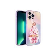 Zore Apple iPhone 12 Pro Uyumlu Kamera Korumalı Desenli Sert Silikon Epoksi Kapak NO11 Cep Telefonu Kılıfı