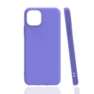 Zore Apple iPhone 13 Mini Uyumlu Biye Silikon Lila Kılıf
