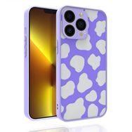 Zore Apple iPhone 13 Pro Desenli Kamera Korumalı Parlak Nora Kapak Kılıf