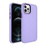 Zore Apple iPhone 13 Pro Max Metal Çerçeve Buton Tasarımlı Sert Botox Kapak Kılıf