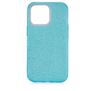 Zore Apple iPhone 13 Pro Max Uyumlu Mavi Shining Silikon Kılıf