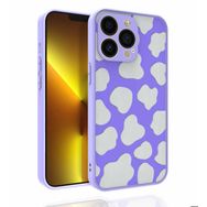 Zore Apple iPhone 13 Pro Uyumlu NO6 Desenli Kamera Korumalı Parlak Nora Kapak Kılıf