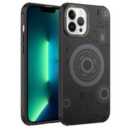 Zore Apple iPhone 13 Pro Wireless Şarj Özellikli Desenli Hot Kapak Kılıf