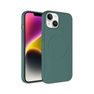 Zore Apple iPhone 13 Uyumlu Mavi Açık Magsafe Wireless Şarj Özellikli Pastel Renk Silikon Plas Kapak Kılıf