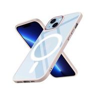 Zore Apple Iphone 13 Wireless Şarj Özellikli Krom Magsafe Silikon Cep Telefonu Kılıfı