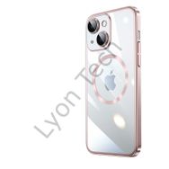 Zore Apple iPhone 13 Wireless Şarj Özellikli Sert Pc Riksos Magsafe Kapak Kılıf