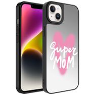 Zore Apple iPhone 14 Aynalı Desenli Kamera Korumalı Parlak Zore Mirror Kapak Kılıf