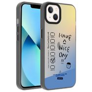Zore Apple iPhone 14 Desenli Zore Dragon Sert Kapak Kılıf