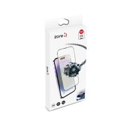 Zore Apple iPhone 14 Plus Hizalama Aparatlı Hadid Glass Siyah Cam Ekran Koruyucu