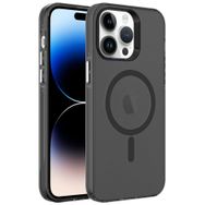 Zore Apple iPhone 14 Pro Magsafe Şarj Özellikli Buzlu Transparan C-Pro Sert Kapak Kılıf