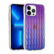 Zore Apple iPhone 14 Pro Max Kabartmalı Dalga Tasarımlı Silikon İsmira Kapak Kılıf