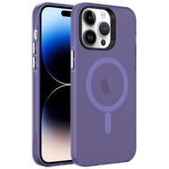 Zore Apple iPhone 14 Pro Max Magsafe Şarj Özellikli Buzlu Transparan C-Pro Sert Kapak Kılıf