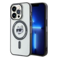 Zore Apple iPhone 15 Pro Karl Lagerfeld Magsafe Şarj Özellikli IML Choupette Orijinal Lisanslı Kapak Kılıf
