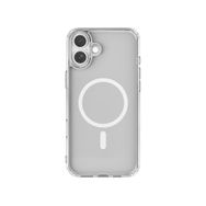 Zore Apple iPhone 16 Magsafe Şarj Özellikli Raptic Crystal Magsafe Serisi Şeffaf Kapak Kılıf