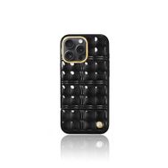 Zore Apple iPhone 16 Pro Max Askı Aparatlı Pynana Metal Grid Kapak Siyah Kılıf