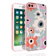Zore Apple iPhone 7 Plus Kılıf Desenli Kamera Korumalı Parlak Nora Kapak
