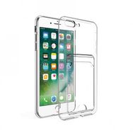 Zore Apple Iphone 8 Plus Kartlıklı Şeffaf Setra Clear Silikon Cep Telefonu Kılıfı
