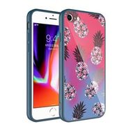 Zore Apple iPhone Se 2022 Kamera Korumalı Desenli Sert Silikon Epoksi Kapak Kılıf