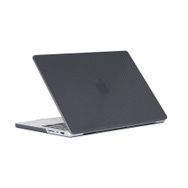Zore Apple Macbook Pro 16.2 2023 A2780 MSoft Carbon Fiber Tasarımlı Siyah Kapak Kılıf