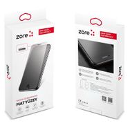 Zore Apple Uyumlu iPhone XS 5.8 Anti-Dust Mat Privacy Temperli Ekran Koruyucu