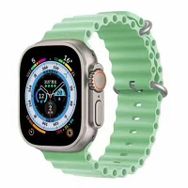 Zore Apple Watch Ultra 49 mm KRD-75 Açık Yeşil Silikon Kordon